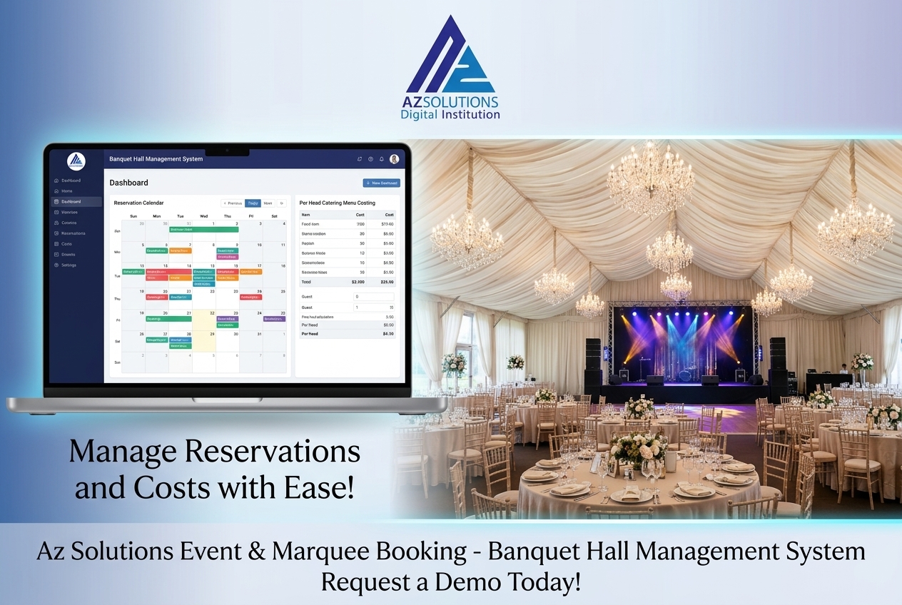 Event & Marquee Booking - Az Solutions